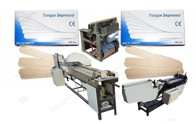 tongue depressor production line